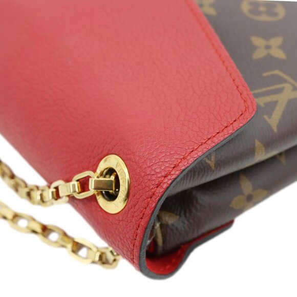 Louis Vuitton Pallas Chain Monogram Canvas Crossbody Bag Cherry - Picture 8 of 14